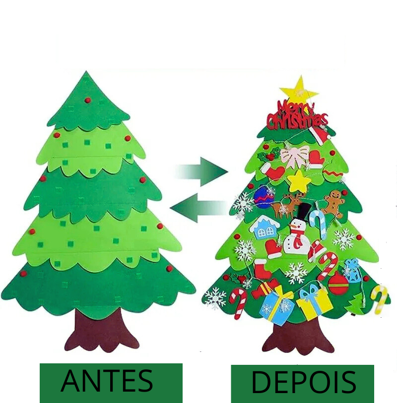 Árvore de Natal Interativa para Crianças