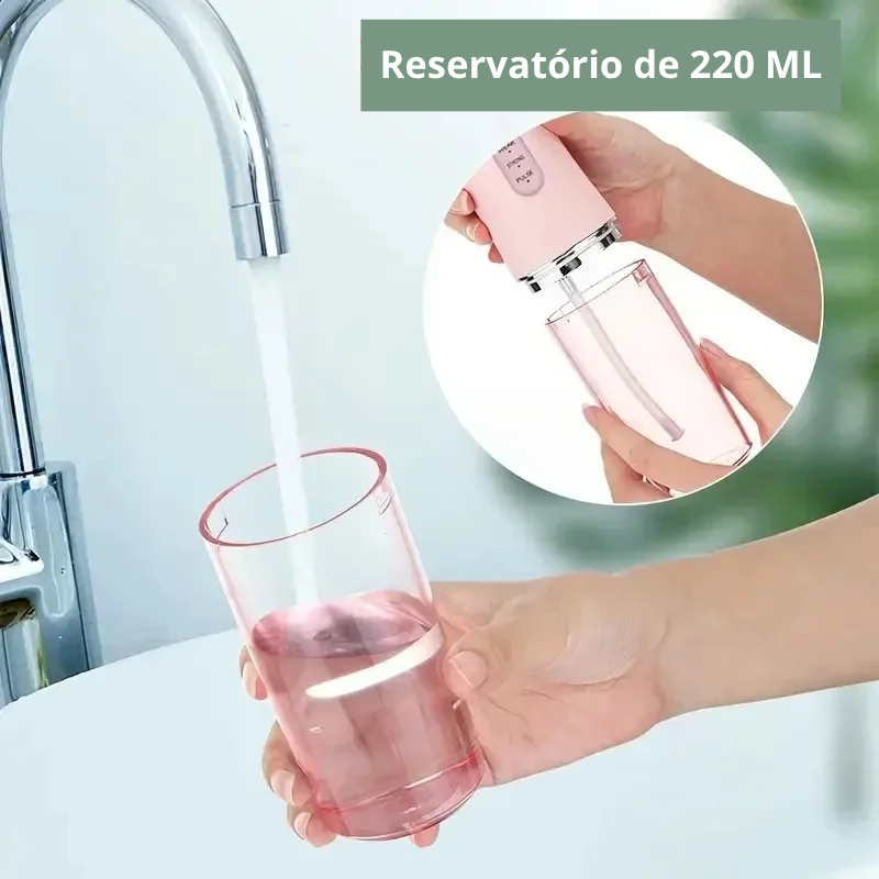 Irrigador Portátil Oral 4 em 1 – Clean Water Pro